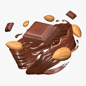 Chocolate Liquid Splash 019
