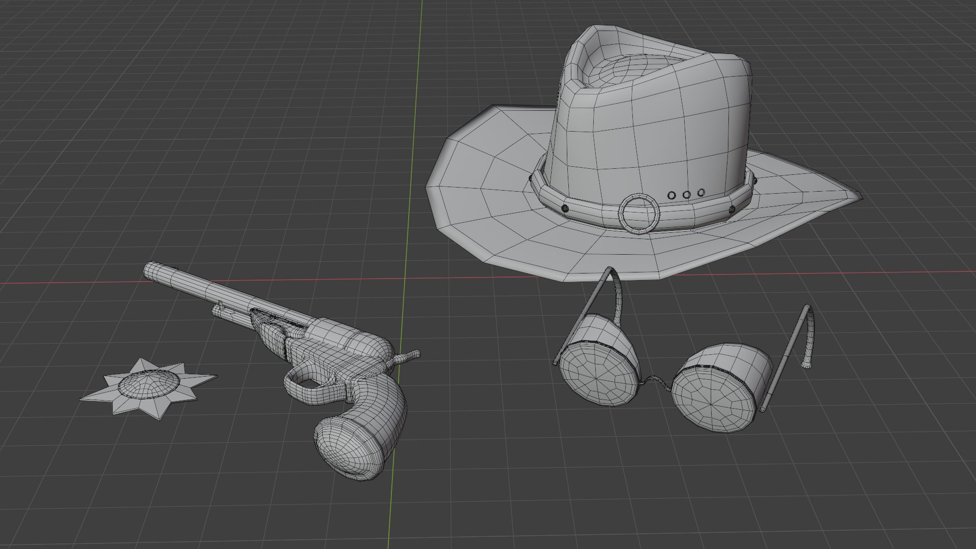 3D Cowboy set model - TurboSquid 1991138