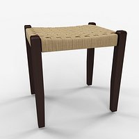 Loft Garner Woven Jute Stool