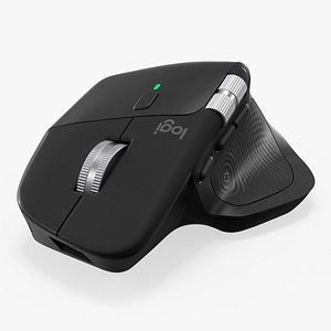 3D Logitech MX Master 4 Ergonomic Wireless Mouse Black