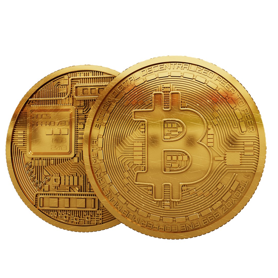 Bitcoin 3D Model - TurboSquid 1923081