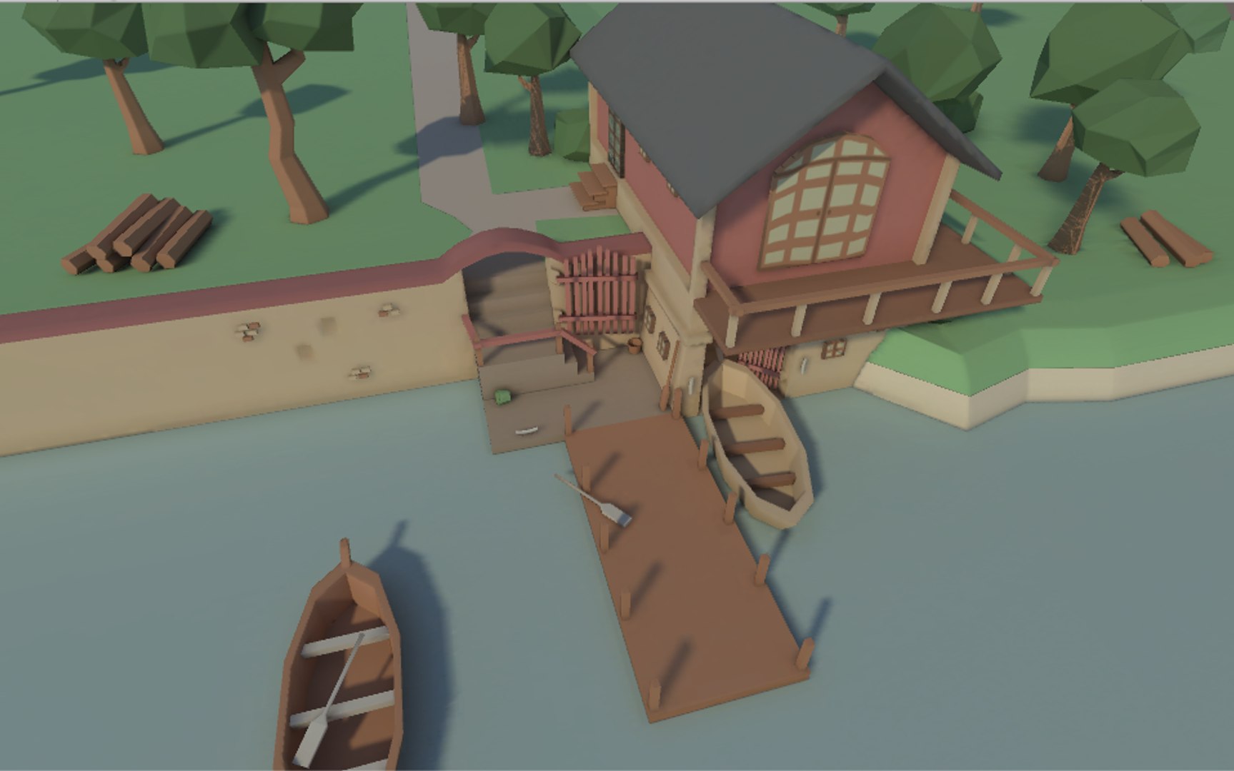 Boat Yard 3D Model - TurboSquid 1331948