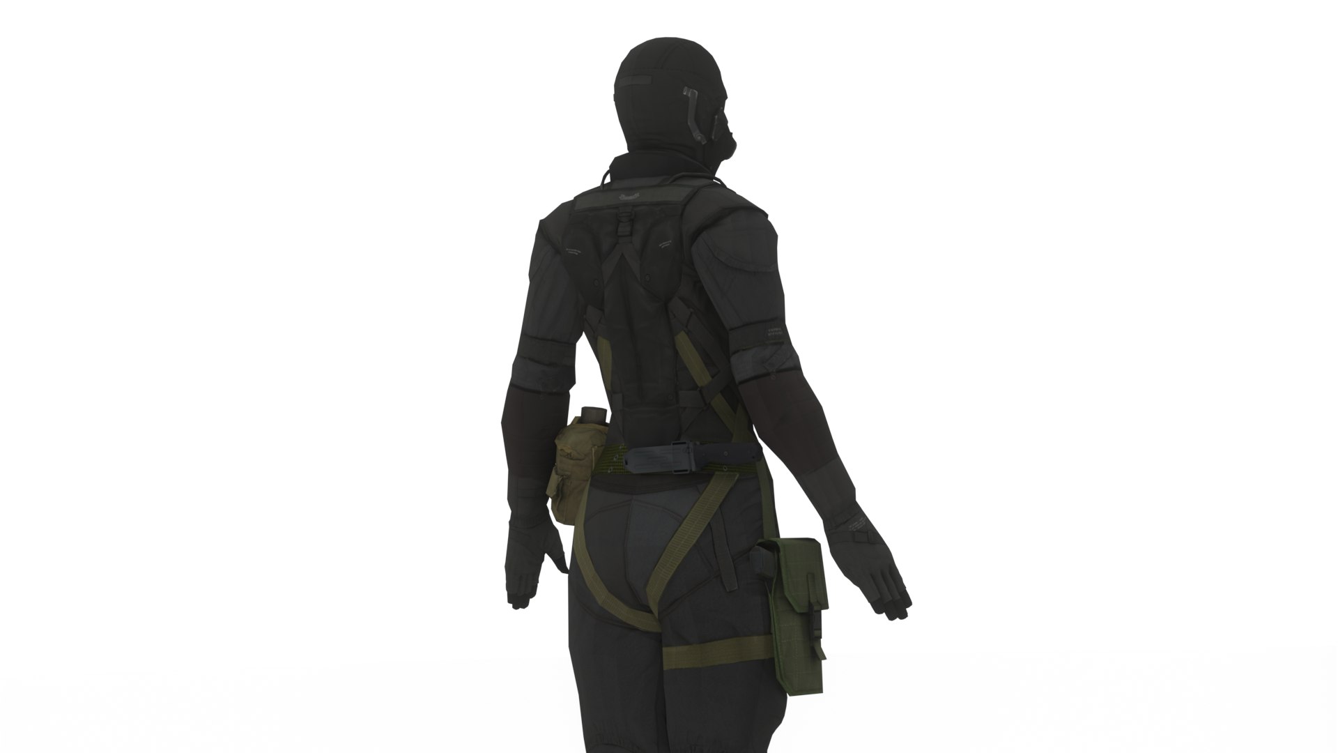 3D Female Stealth Agent Covert Tactical Suit 3D Model - TurboSquid 2418713