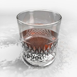 Whisky Glass 3D