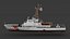 uscgc coast guard 3D model