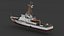 uscgc coast guard 3D model