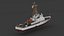 uscgc coast guard 3D model