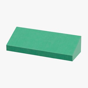 store awning 01 green 3D model