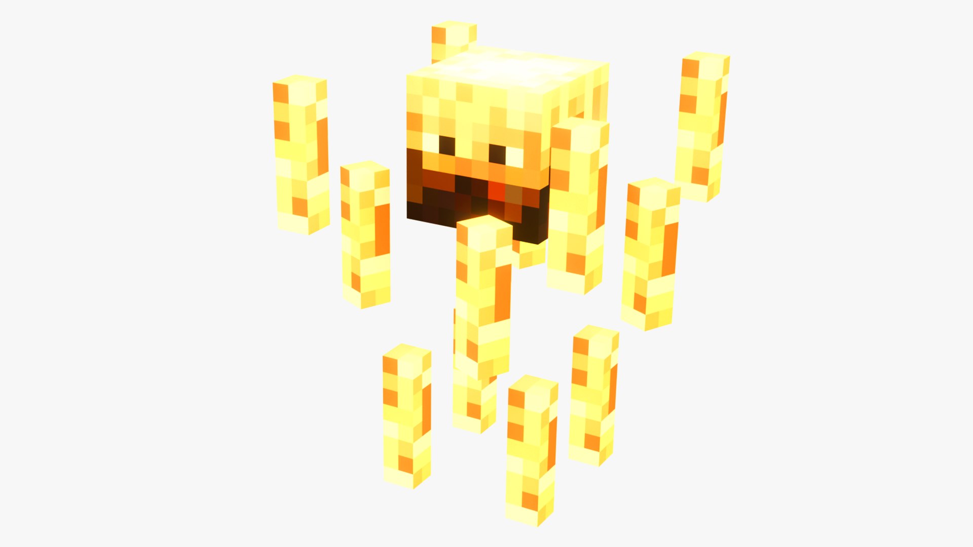 Minecraft Nether Collection Rigged 3D Model Pack Pigman Wither Ghast Blaze Boss 3D model https://p.turbosquid.com/ts-thumb/mB/YgpsdE/t7/blaze1/png/1789088387/1920x1080/fit_q87/631796dc61c8979b9d5541e7b8f7293b200ee717/blaze1.jpg