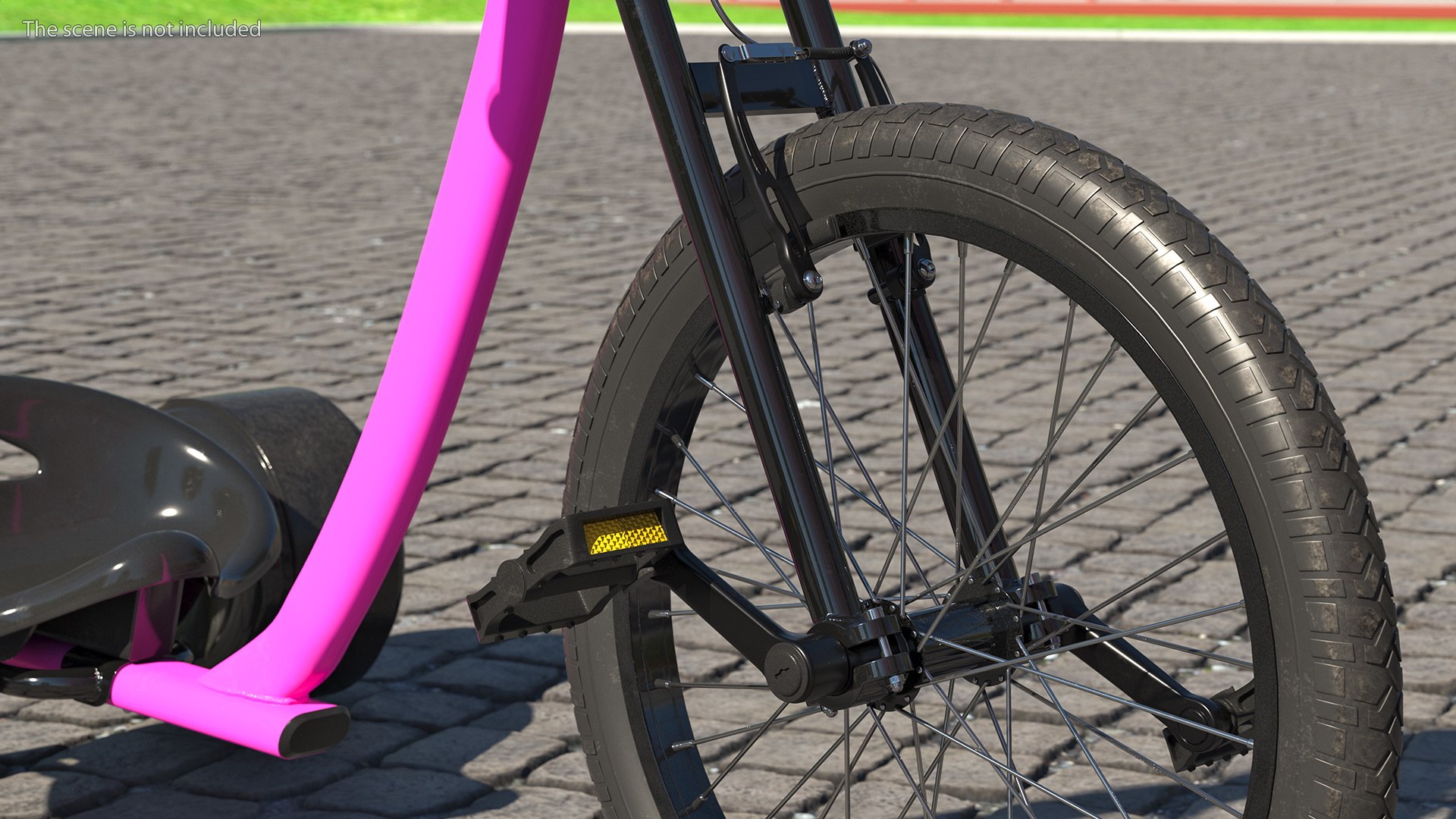 Spoke Wheel 3D - TurboSquid 1724411