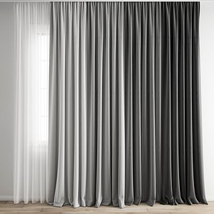 3D Curtain 213 model