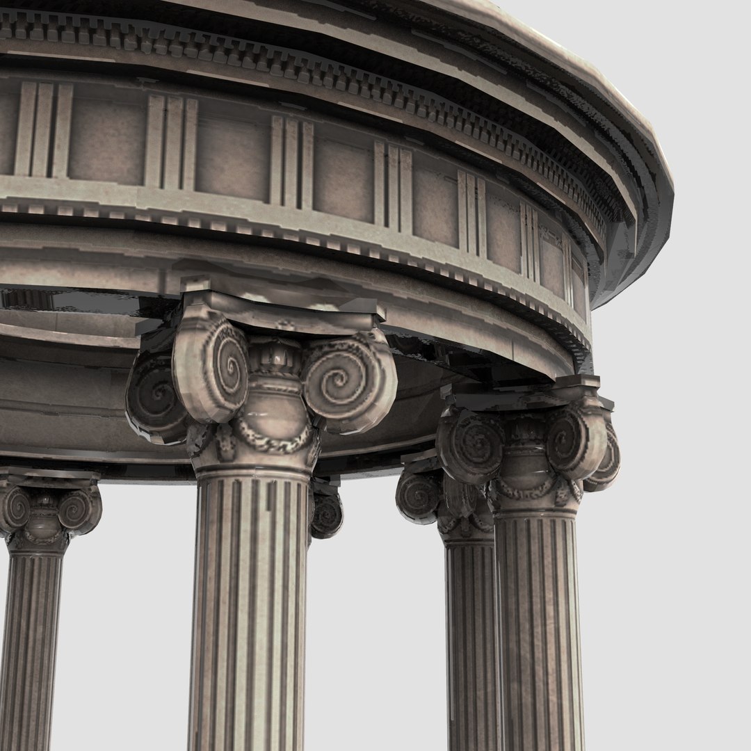 Garden Rotunda LP Model - TurboSquid 2381318