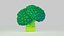 Cartoon Broccoli 3D Модель