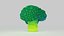 Cartoon Broccoli 3D Модель