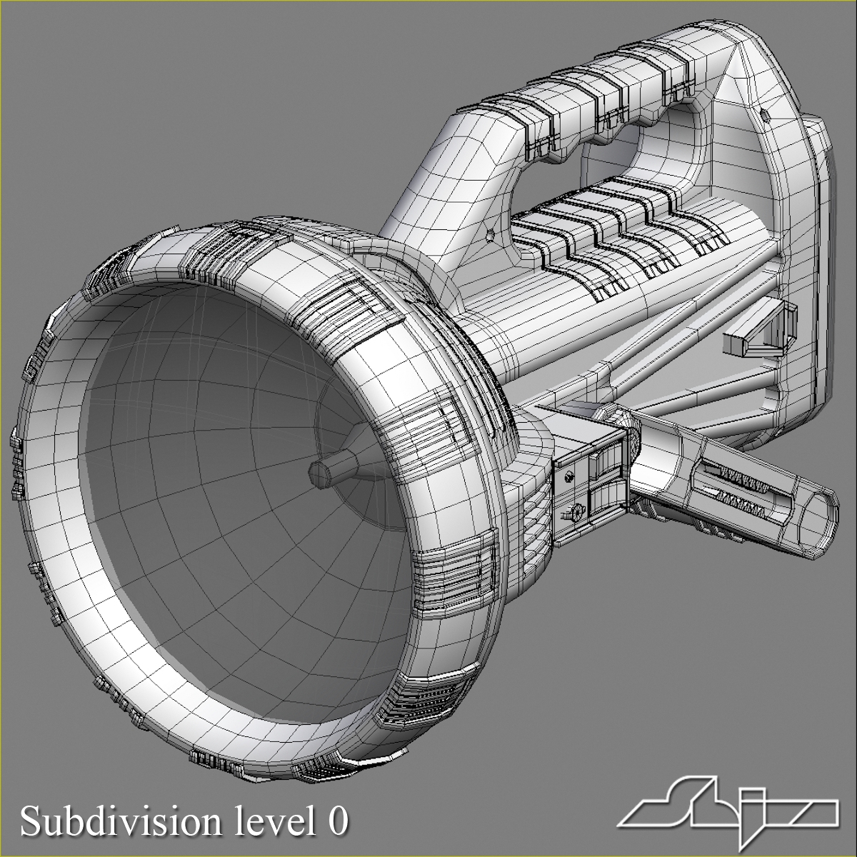 3d spotlight rwl10 model