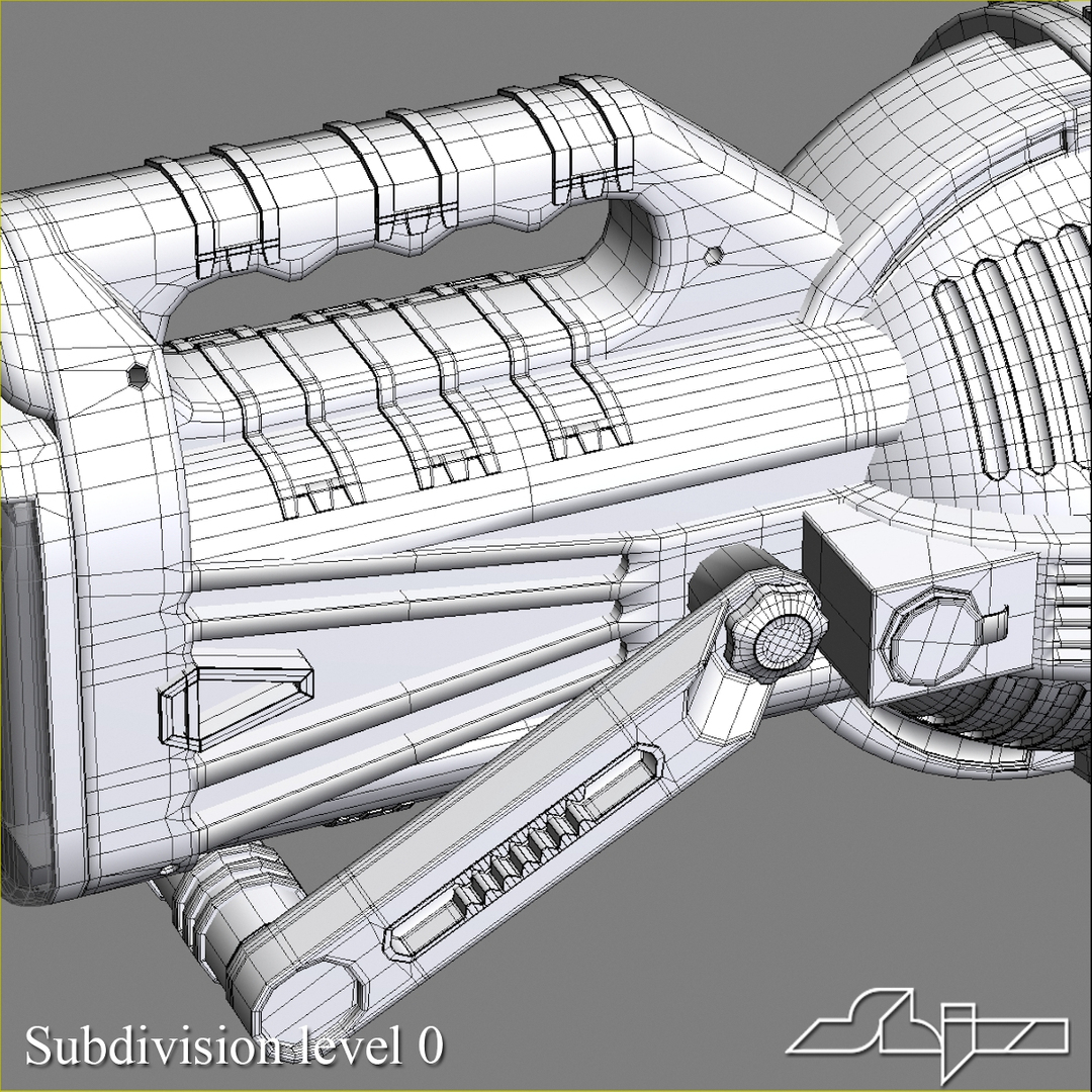 3d spotlight rwl10 model