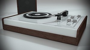 philips phonograph 3d max