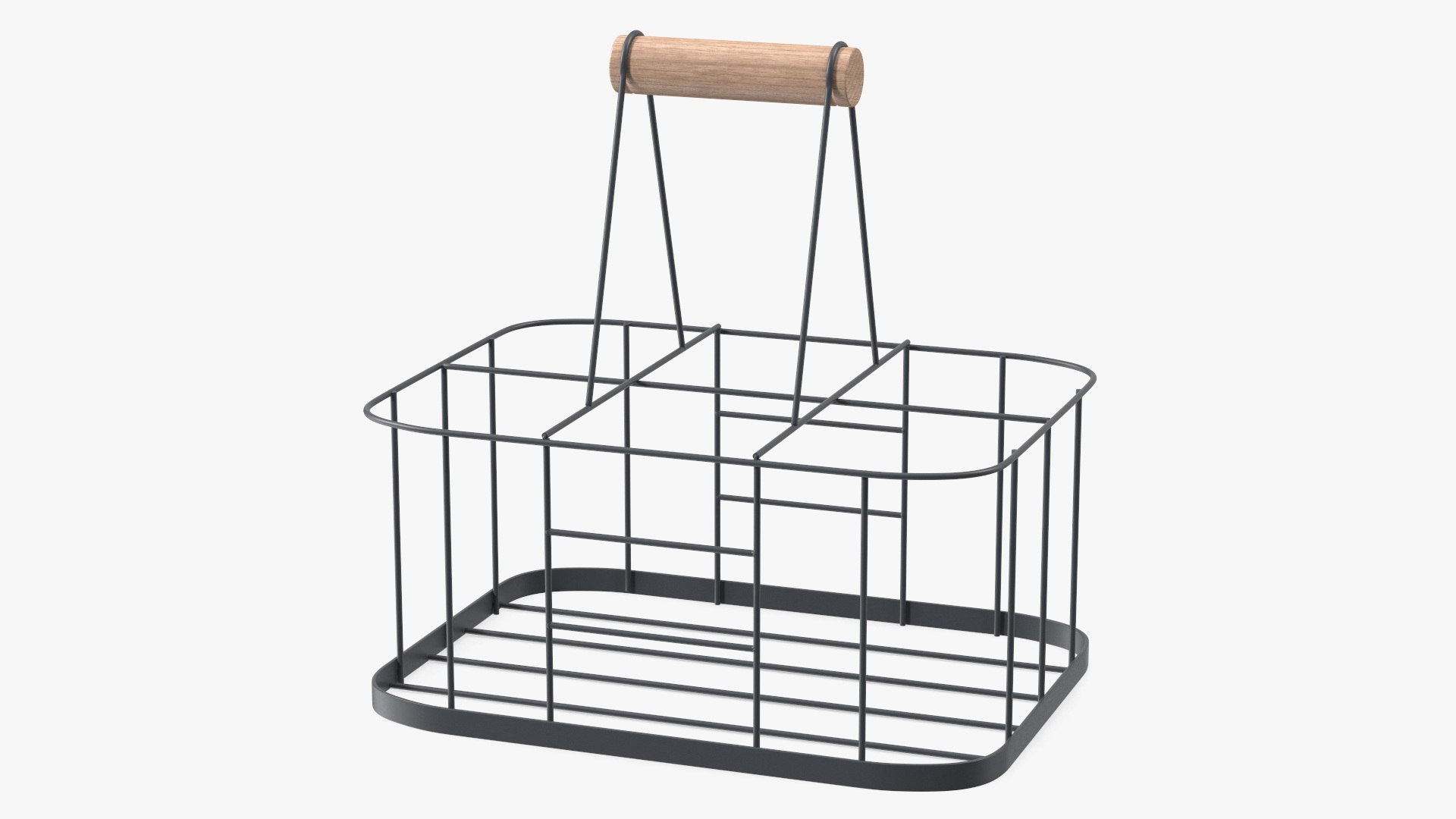 Milk Carrier Six Places 3D model preview