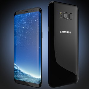 flagship smartphone samsung galaxy 3D model