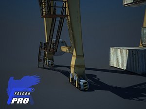 Port Cran RTG Transport