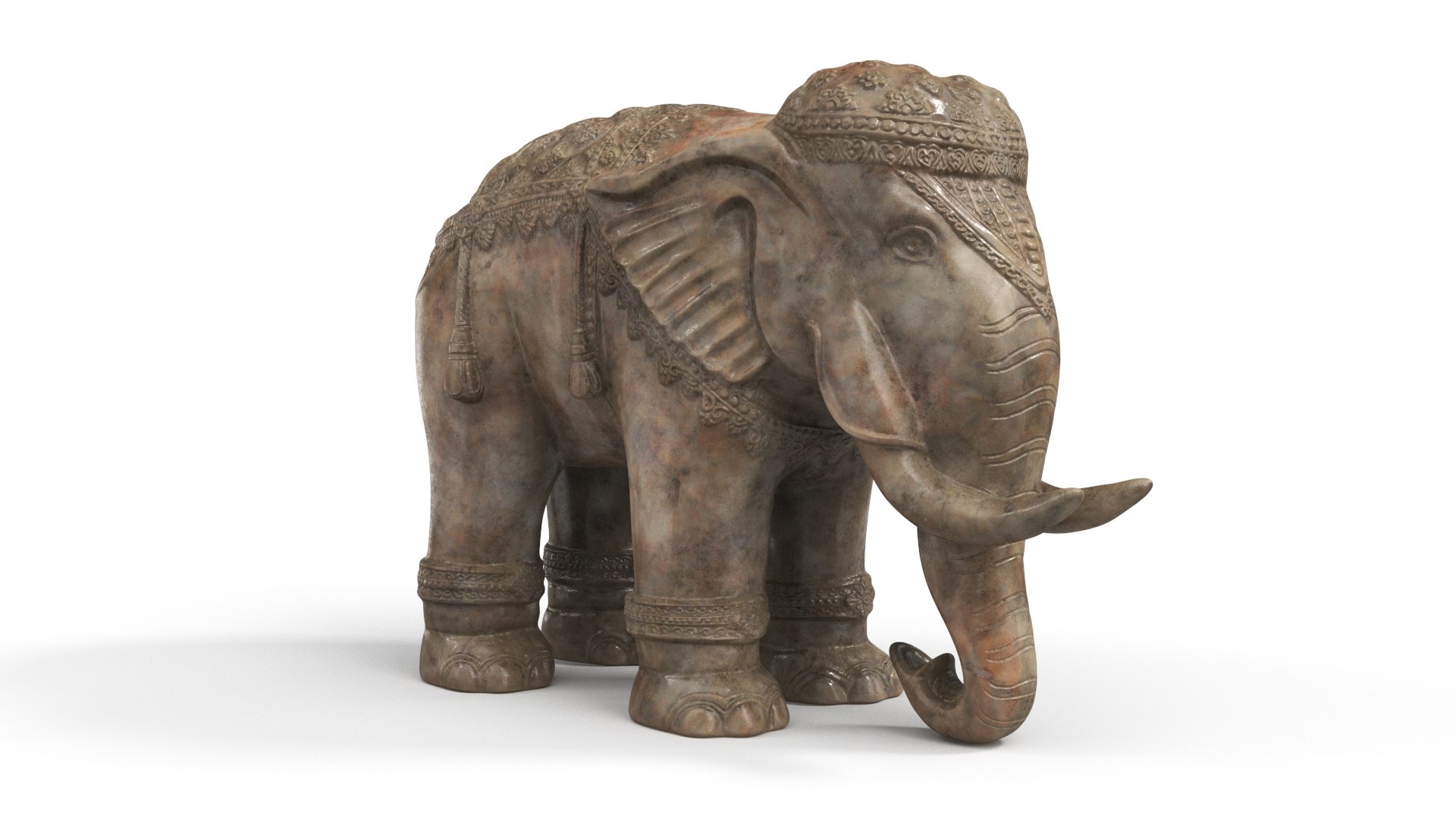 3D model statue elephant - TurboSquid 1668709