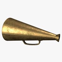 Old Bronze Megaphone