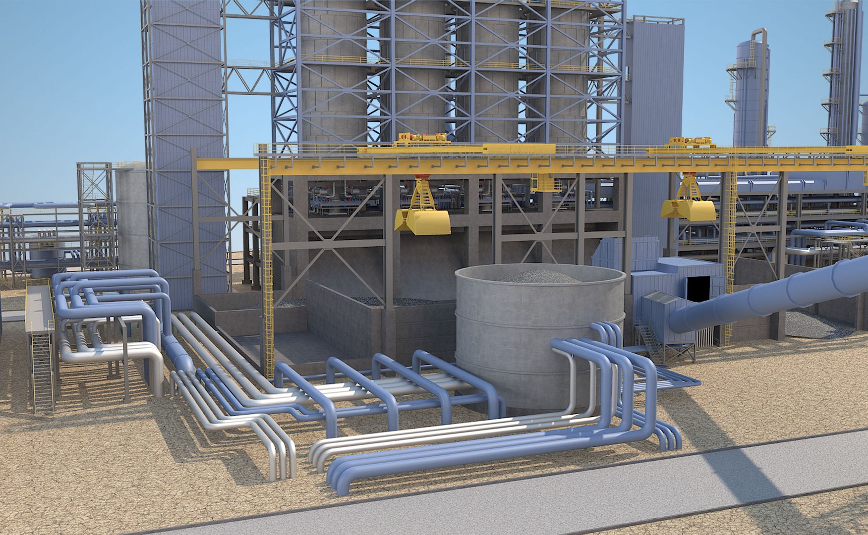 3D delayed coker unit model https://p.turbosquid.com/ts-thumb/mB/tMQIrc/H6DnU1yH/delayedcokerunit7/jpg/1525575079/1920x1080/fit_q87/182578b37f59b7c09e11a57e0f7492a28e2b78d7/delayedcokerunit7.jpg