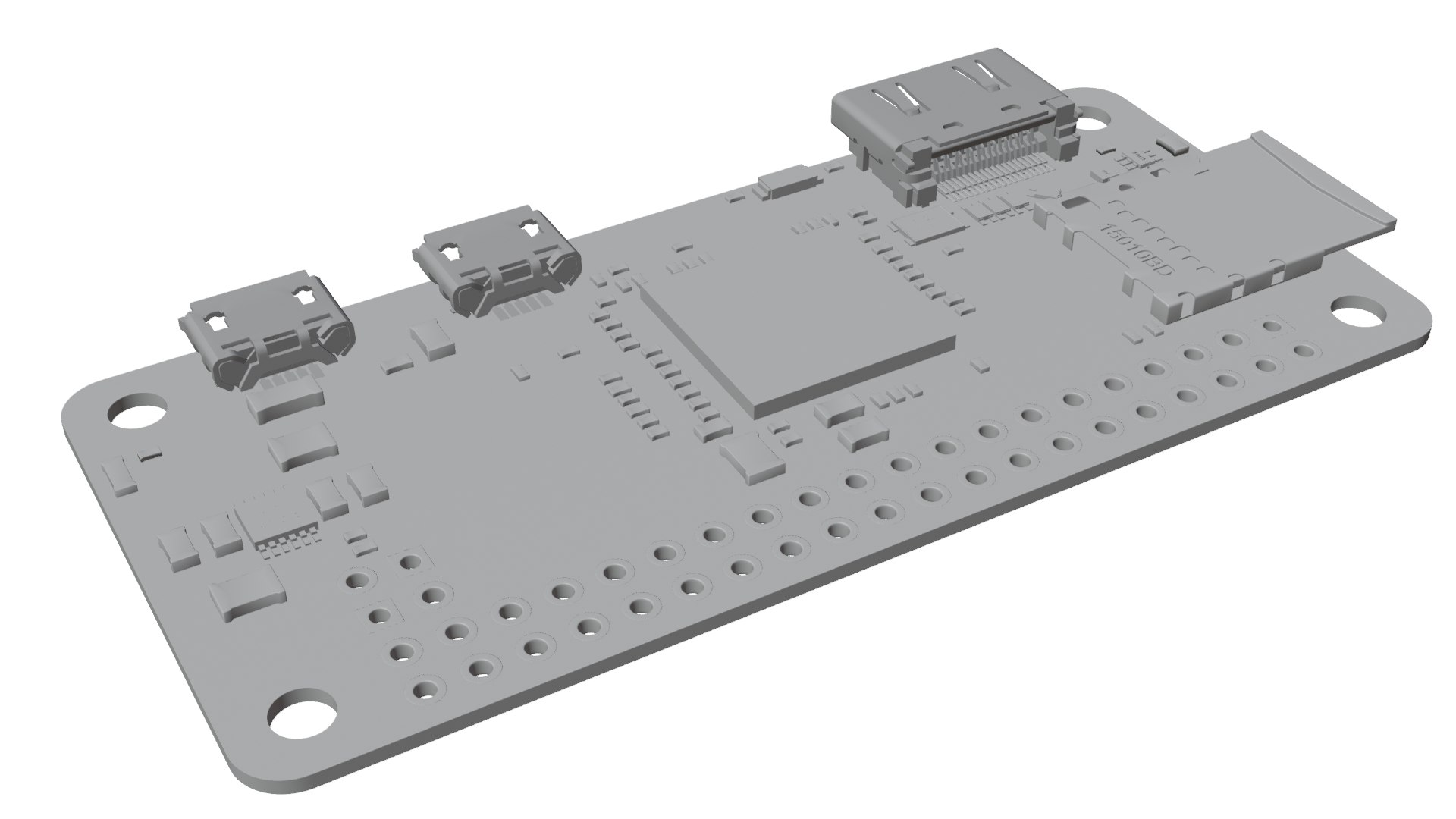 3D Raspberry Pi Zero - TurboSquid 2266010