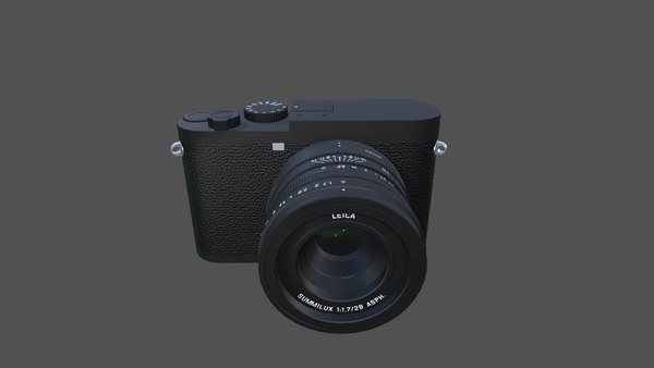 3D Leica Q2 Monochrom