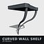 Curved Wall Shelf