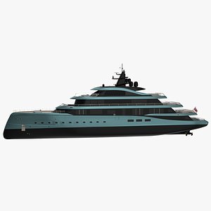 Kensho 2025 Superyacht 3D model