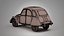 Citroen 2cv Antique Car