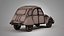 Citroen 2cv Antique Car
