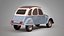 Citroen 2cv Antique Car