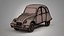 Citroen 2cv Antique Car