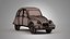 Citroen 2cv Antique Car