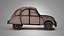 Citroen 2cv Antique Car