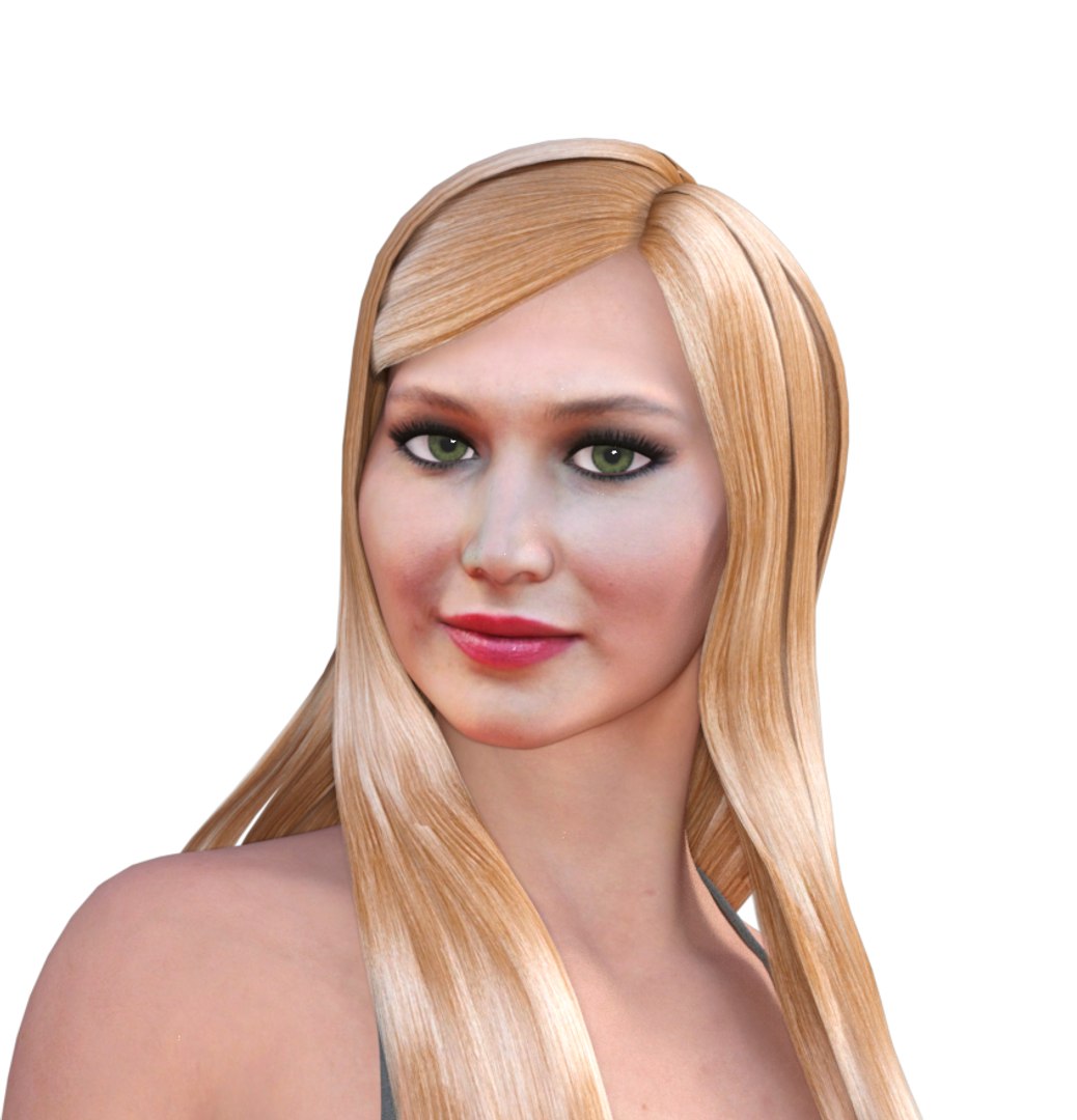 Jennifer Laurence Rigged 3D Model - TurboSquid 1446253