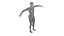 Holographic Human Muscular System - Rigged Anatomy with Animations