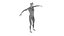 Holographic Human Muscular System - Rigged Anatomy with Animations