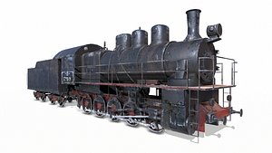 Soviet EM train locomotive