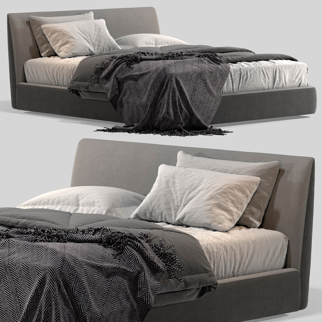 3D Model Bed Sangiacomo Atelier - TurboSquid 1894794