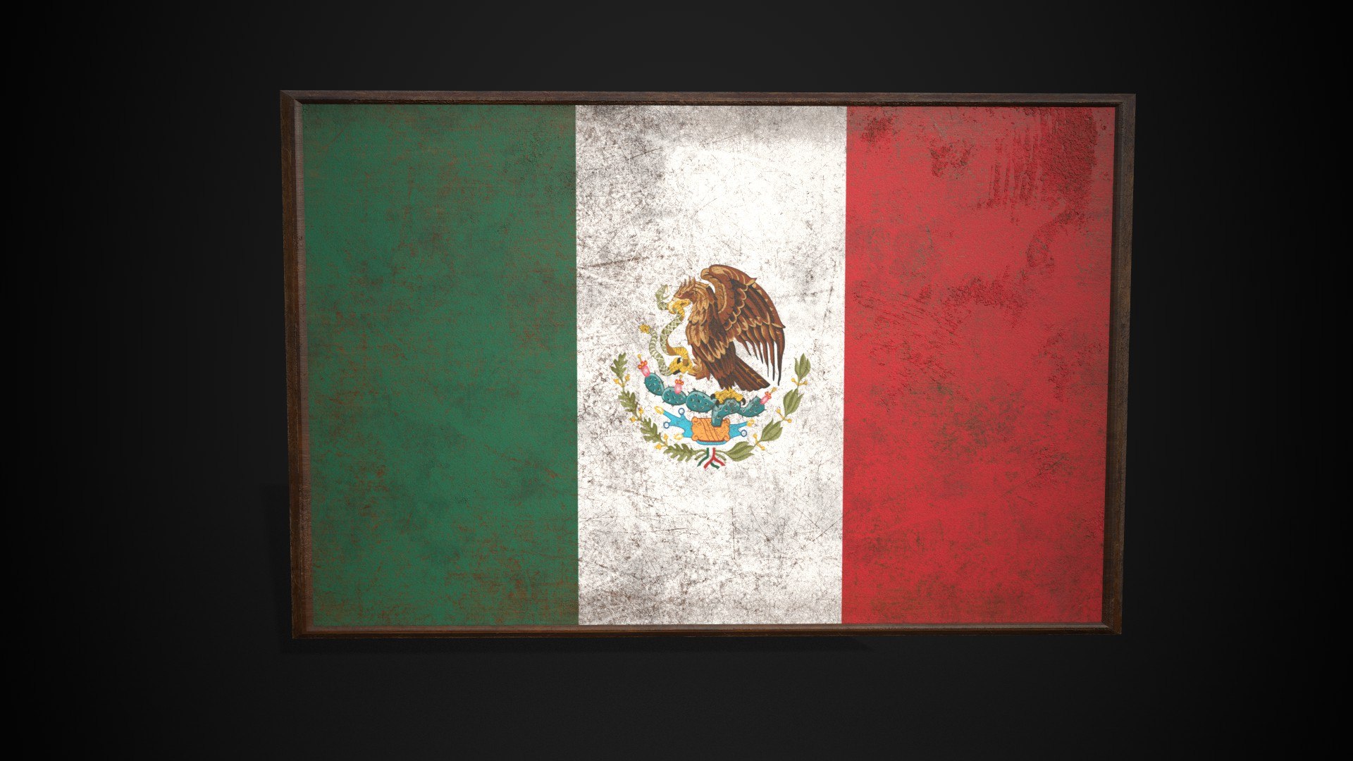 Old Picture Frame With Mexico  Flag - Game Ready PBR Low-poly 3D Model model https://p.turbosquid.com/ts-thumb/mC/OA0yNV/lY/1920x10805/jpg/1721303078/1920x1080/fit_q87/f9e505f6e256138905e11fee6601977affedfa58/1920x10805.jpg