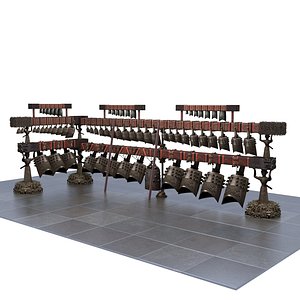 3D chimes model