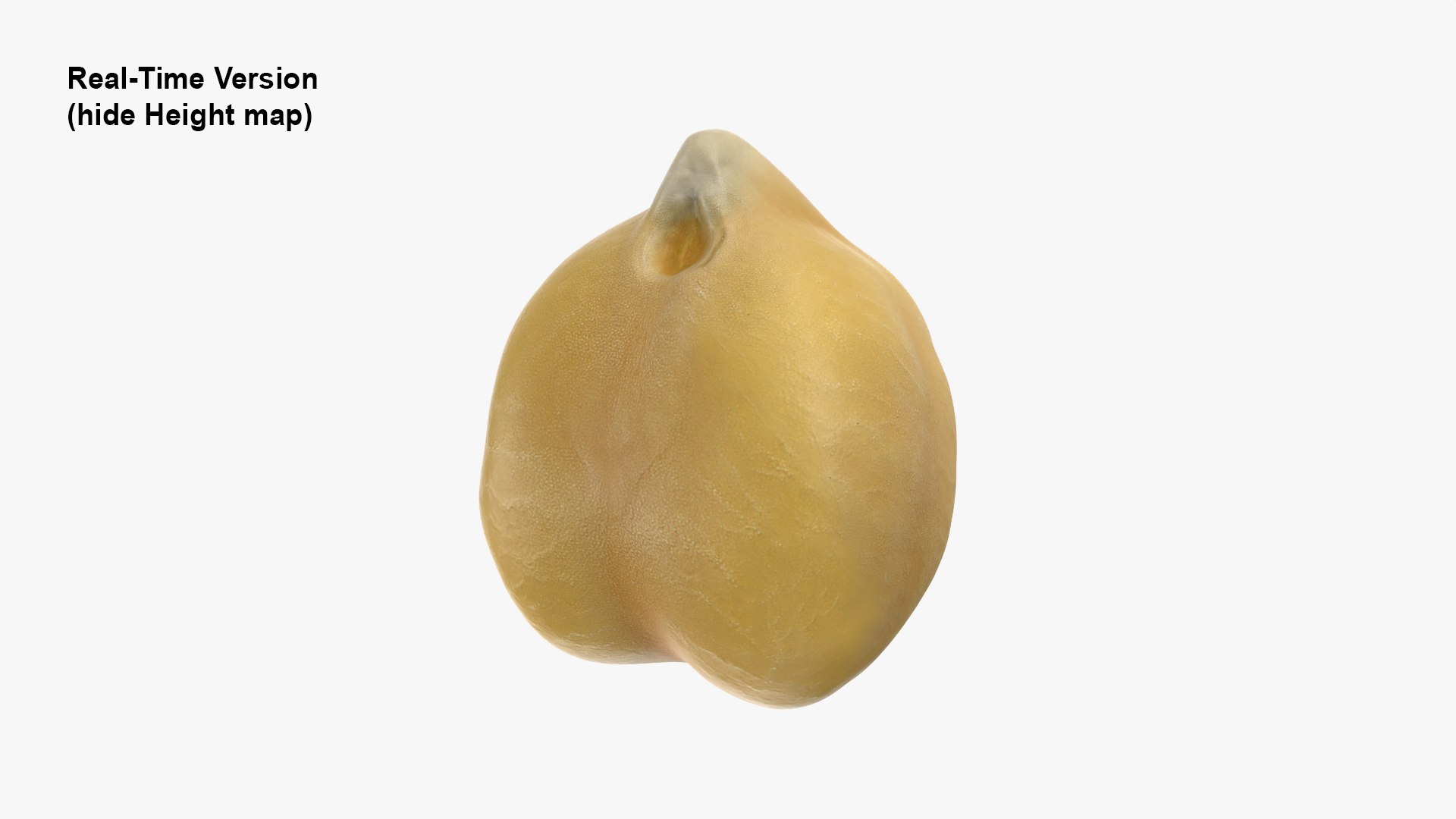 3D Boiled Chickpea model https://p.turbosquid.com/ts-thumb/mC/TDjtAp/Hq/chickpeaboiled_0005b/png/1765716274/1920x1080/fit_q87/c1ed33826809e6cca1ff1e047f45d0f19810f98c/chickpeaboiled_0005b.jpg