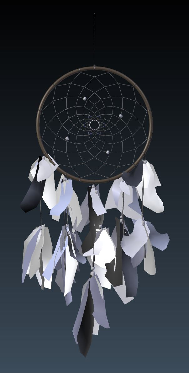 3d dreamcatcher dream catcher model