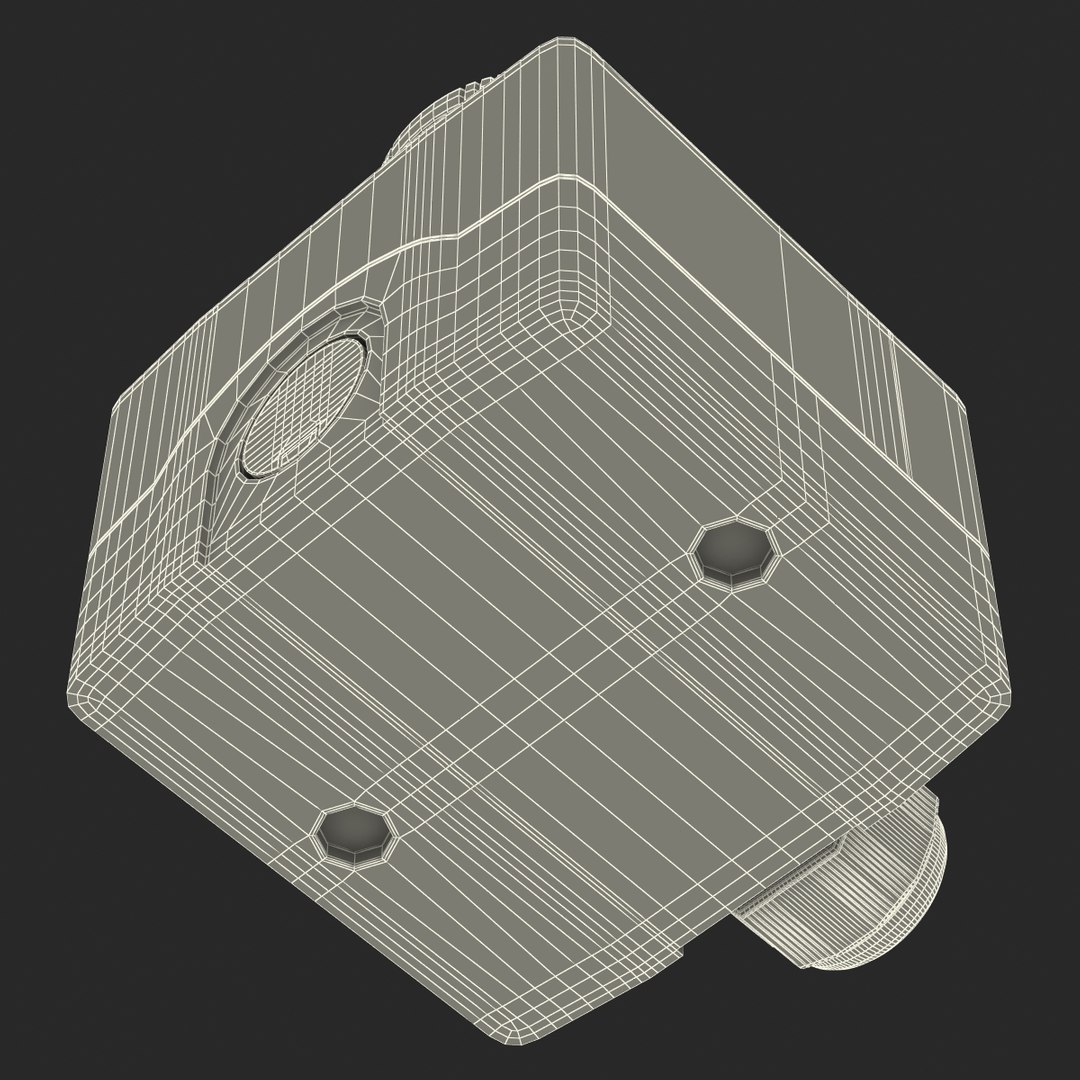 3d Industrial Push Button Switch