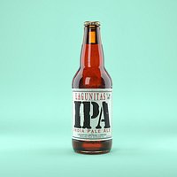 Beer Bottle Lagunitas IPA