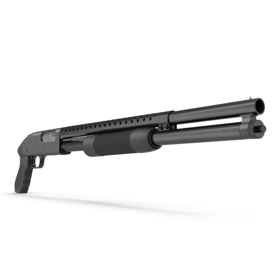 Shotgun 3D Model 3D model preview