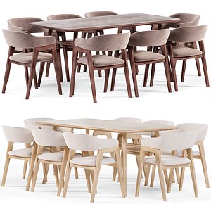 Chelsea table and chairs Deephouse
